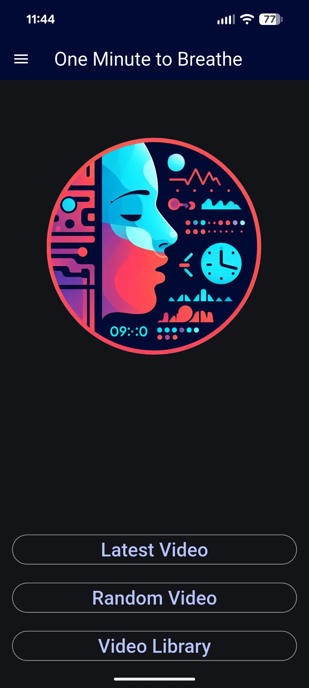 A screenshot of Dark Mode